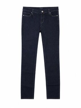 White House Black Market Blanc Slim Leg Dark Wash Jeans Women’s Size 2R